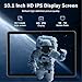 Tablet 10 Inch Android 14 Tablet, 16GB RAM 128GB ROM, 1TB Expansion, Octa-core, Large Capacity Battery, 5MP + 8MP Dual Camera, 5G/2.4G WiFi, Bluetooth 5.0, GPS, Drop-Proof Case - Black (Black)