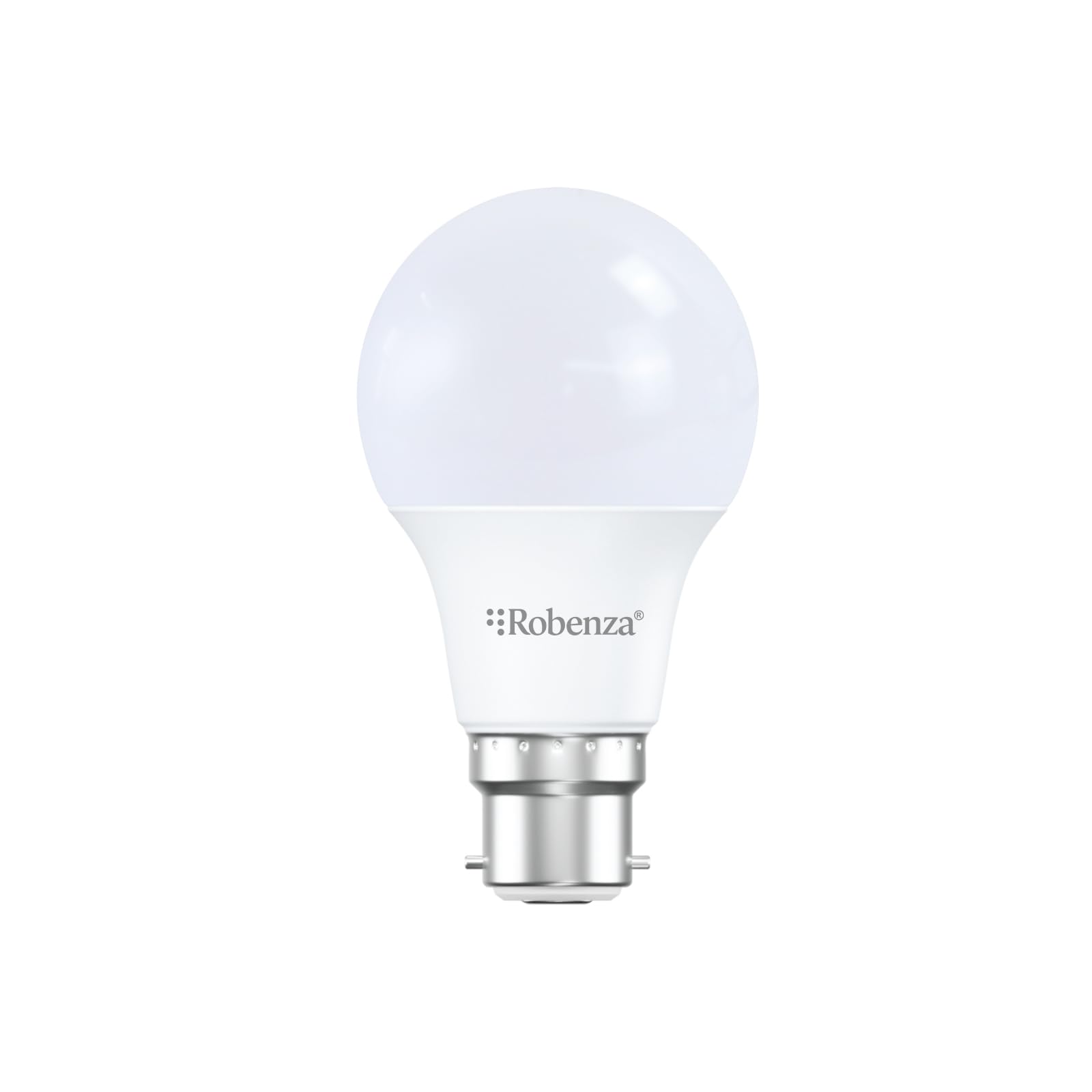 Robenza B22 Dimmable LED GLS Light Bulb, 8.5W (60W Equivalent), 806lm Daylight 6500K, Large BC A60 Bayonet Cap, Energy Efficient Ceiling & Home Lighting, Long Life Ceiling Light Lamp – Pack of 1