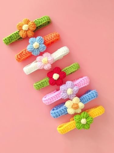 Image of Radhvini Collection Handmade Round Crochet Rakhi | Decorative Cotton Rakhi for Brother Pack Of 7
