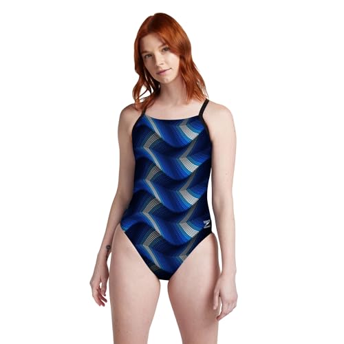Speedo 800405343110/36 Precision Strappy Crossback Team Royal Blue 10/36 by Speedo - Used condition - US$52.05