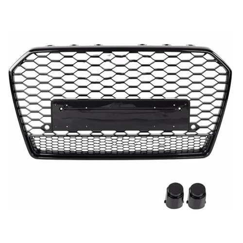 Calandre supérieure noire pour remplacer et relooker la face avant Audi A6 C7 - 2