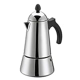 Una cafetera apropiada para todo tipo de fuegos, incluso inducción.