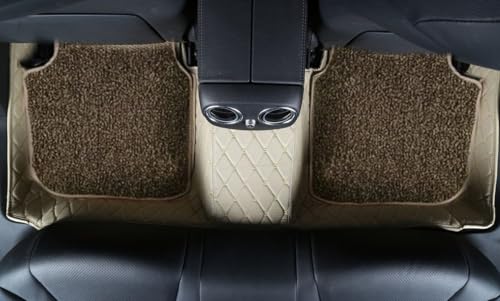 Image of Mr Mattie 7D Car Floor Mats Compatible with Volkswagen Jetta, Beige