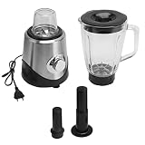 Licuadora de Encimera con Máquina para Hacer Bebidas, 1000W, Acero Inoxidable 304, 15L, Licuadora Profesional Multifunción para Fruta Helada, Enchufe Europeo de 220V