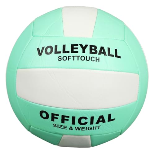 Toddmomy Standard 5 Volleyball Machine Stitching Soft Indoor Volleyball for Training
