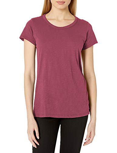 Velvet by Graham & Spencer Women's Tilly Velvet Originals top, Raspberry, Large
