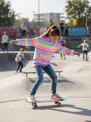 Image of WELAKEN Sweatshirts for Girls Toddler & Kids II Little Girl's Pullover Tops Sweaters & Hoodies