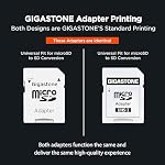 GIGASTONE 32GB Micro SD Card 5-Pack, MicroSDHC Memory Cards for Security Cameras, Wyze Cam, Roku, Full HD Video Recording, UHS-I U1 A1 Class 10, up to 90MB/s, with Adapter