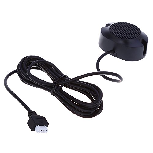 Frostory Car Reverse Backup Parking Sensor Radar System, Buzzer Beeps, Detection Distance:30~150Cm, Waterproof Sensors (22Mm Diameter 2.3M Cable) 4 Packs X60D (Black) #TOP2