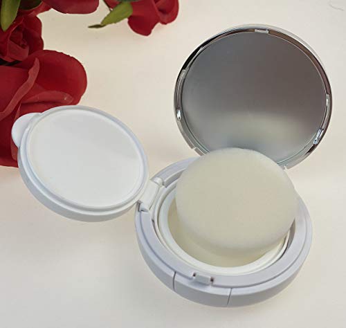 ASTRQLE Estojo de almofada de ar para maquiagem portátil de 15 ml, vazio, luxuoso, com enchimento em