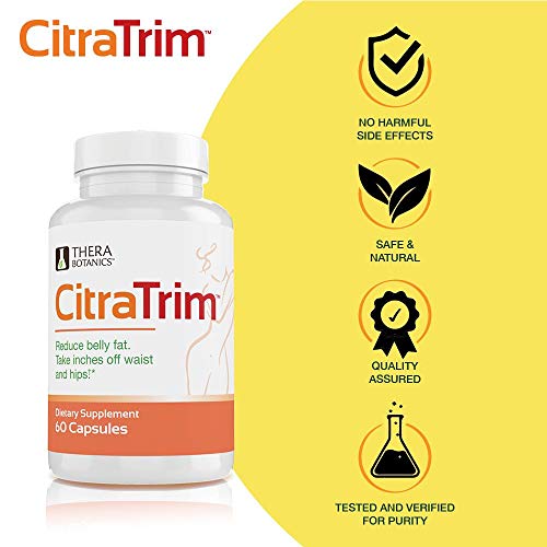 Thera Botanics Citratrim Weight Loss Supplement, 60 Capsules #TOP4