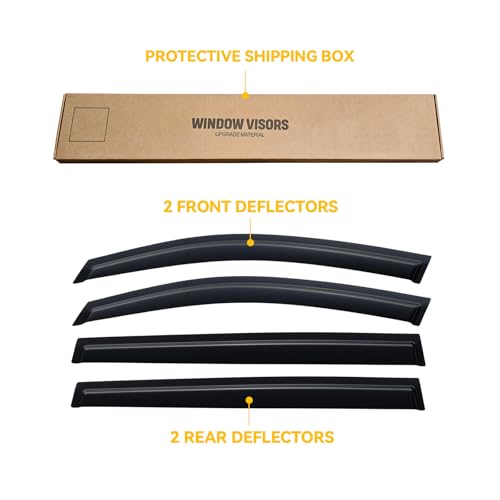 Image of Rain Guards Window Visor for 2019-2025 Subaru Ascent Out-Channel