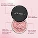Blurring Setting Powder, Pink Setting for All Skin Tones, Lightweight Silky Formula, Blurring & Oil-Control Finish (pink*2)