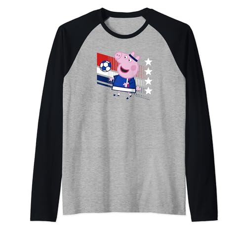 Vêtement enfant Peppa Pig Pays-Bas maillot soccer manches raglan