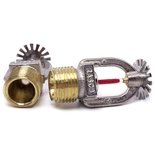 155°F (68°C) K=5.6 K80 Standard Response for Automatic Fire Sprinkler System Chrome Fire Extinguisher Head Pendent Spray