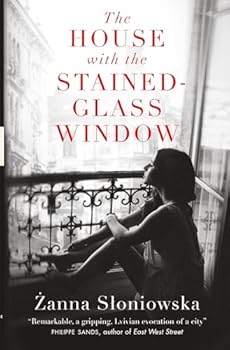 Paperback House With The Stained-Glass Window Book