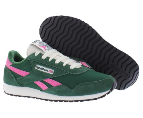 Image of Reebok Classic AZ Womens Shoes Size 6.5, Color: Green /Pink /Chalk