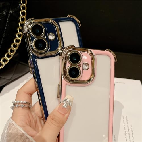 Coque de protection transparente objectif iPhone 14 Pro cadre souple Gary anti-jaunissement