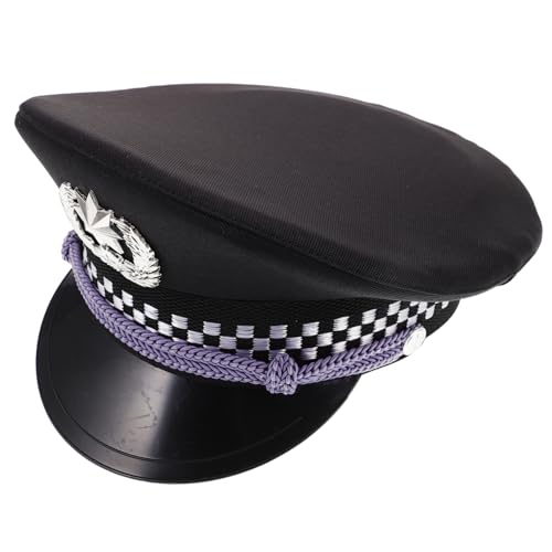 BESPORTBLE Captain Hat Men's Adjustable Halloween Costumes Airline Pilot Yacht Captain Pirate Outfits Stylish