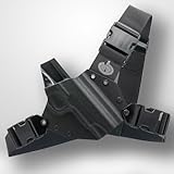Kenai Chest Holster for a 1911 - Black (Model - Rock Island Tac Ultra FS, Full Rail, Right)