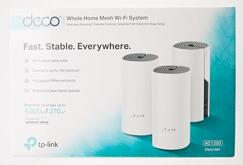 Roteador Wireless Tp-link Deco M4 Ac1200 1200mbps 3 Pecas