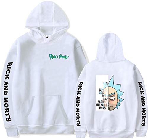 PADOLA Hombre Sudaderas con Capucha 3D Estampado Impreso Hoodie Cartoon Pullover con Bolsillos (M,...