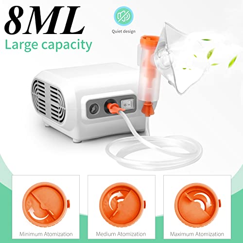 Nebulizer, Nebulizer Machine For Adults And Kids, Jet Tabletop Nebulizers, Asthma Nebulizer With A Full Set Accessories, Portable Nebulizer Machine For Home Usage #TOP2
