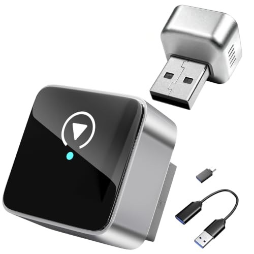 2-in-1 Wireless CarPlay & Android Auto Adapter