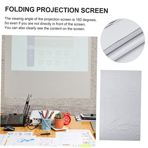 Écran de projection portable pliable en toile légère et facile à transporter