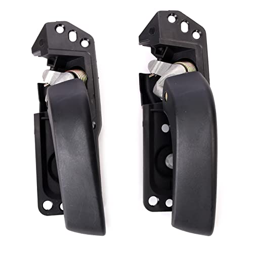 Beneray Interior Door Handles, Black Front Rear Left Right Inside Handles, For Chevy Silverado, For Gmc Sierra Yukon, For Cadillac Escalade 2007-2014, Oe#20833602, 215936893, 80375 4Pcs #TOP1
