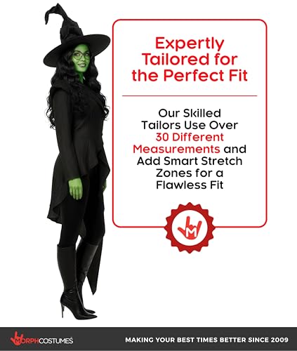 Wicked witch jacket costume pour femme taille S Morph - 4