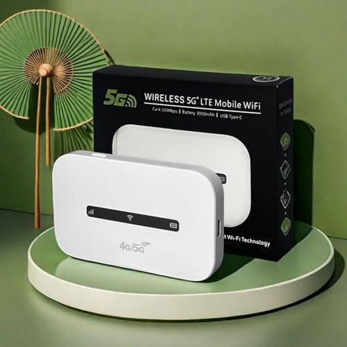 Mobile WiFi Router - High Speed Travel Hotspot Device for Internet Access | Portable Wireless Router with Card Slot & Stable Connection for Work Study Travel and Remote Communication - imagen 5