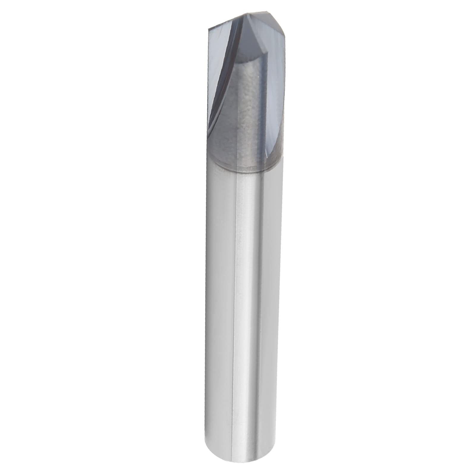 3-ostrzowe wiertło do fazowania ze stali wolframowej 120 stopni CNC fazowanie narzędzie do frezowania trzpieniowego profesjonalny gatunek do aluminium narzędzia do frezowania (D8*120°*60L)