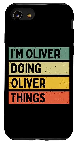 I'm Oliver Doing Oliver Things �ʔ������� �X�}�z�P�[�X iPhone SE (2020) / 7 / 8 �p