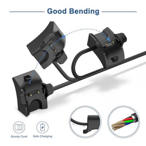 USB Cable Charger compatible with Honor Band 5/4/3, Huawei Band 4 Pro / 3Pro / 2Pro - Image 3