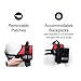 Service Dog Vest with Hook and Loop Straps and Handle - Harness is Available in 8 Sizes from XXXS to XXL - Service Dog Harness Features Reflective Patch and Comfortable Mesh Design Bright Red