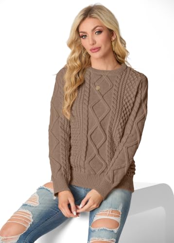 Image of GRECERELLE 2026 Womens Fall Winter Long Sleeve Casual Pullover Sweater Tops
