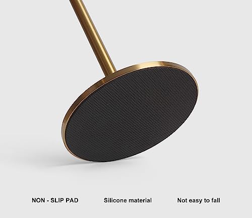 Lampe de bureau LED rechargeable or et noir chic pour intérieur soigné