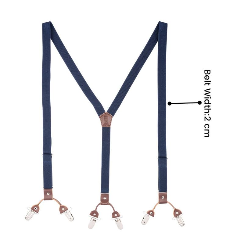 Image of The Tie Hub Ringside Y-Back Slim Fit Suspender for Men