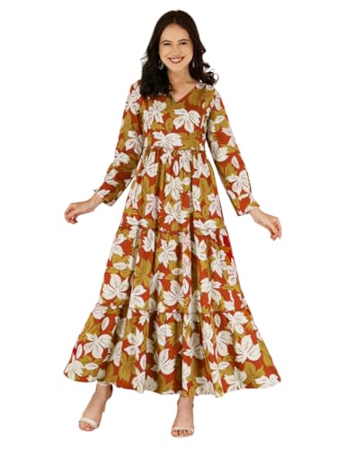 Image of Dhruvi Women's Rayon Anarkali Maternity Dress & Feeding Kurti with Zippers