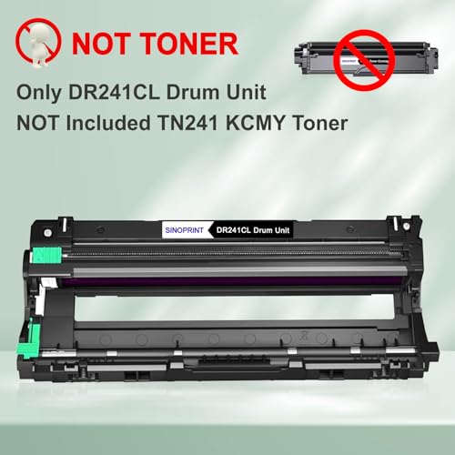 Tambour DR241 pour Brother HL-3152CDW idéal pour impression de rapports - 2