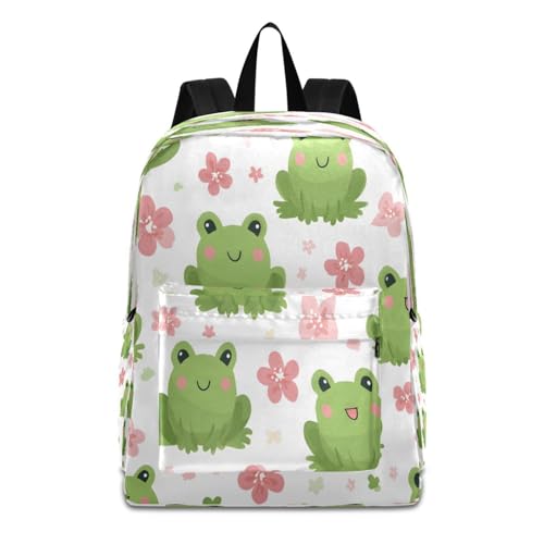 Mochila escolar de rana ideal para excursiones y viajes de fin de semana