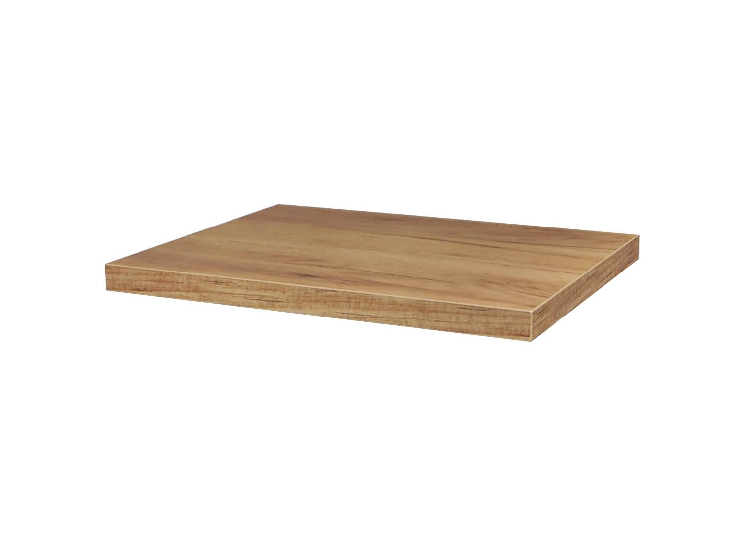 VBChome Arbeitsplatte 61 x 46 x 3,8 cm Golden Craft Eiche Holzwerkstoff Laminatplatte Spanplatte Tischplatte aus Spanplatte Gute Qualität Passt zu vielen Stilen 61 x 46 x 3,8 cm