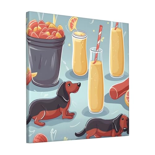 Toile hot-dogs et limonade pour sublimer la déco de votre cuisine