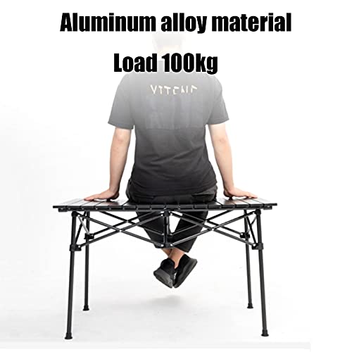 Table de camping pliante avec 6 chaises portable et ultra compacte - 7