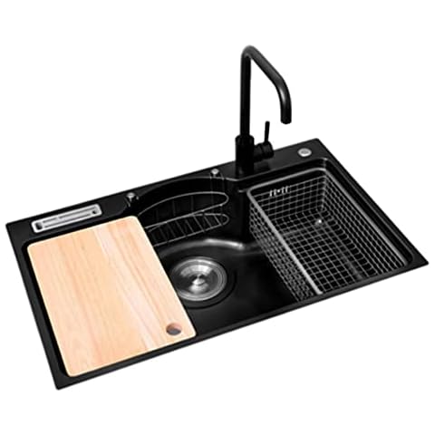 LiLiNaShop Large Stainless Steel Undermount/Drop-in Single Bowl Sink Cover