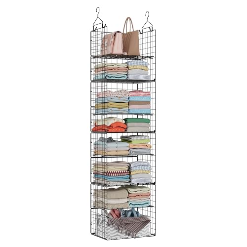 Hanging Closet Organizer and Storage - 8 Tier Closet Hanging
