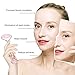 Jade Roller & Gua Sha, Face Roller, Facial Beauty Roller Skin Care Tools, BAIMEI Rose Quartz Massager for Face, Eyes, Neck, Body Muscle Relaxing and Relieve Fine Lines and Wrinkles