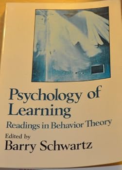 Paperback Psychology of Learning: Readings in Behavior Theory Book