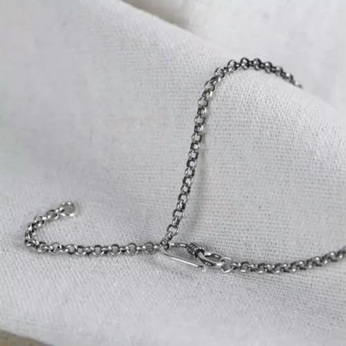 Collier en argent pur S925 : offrez une chaîne intemporelle de 3 mm - 2